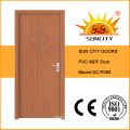 Good Sales Interior Oak Office PVC Door Price (SC-P068)